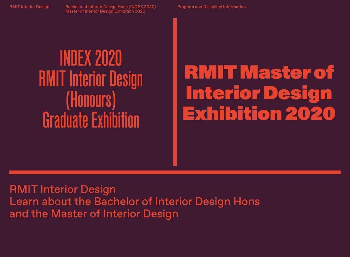RMIT Interior Design