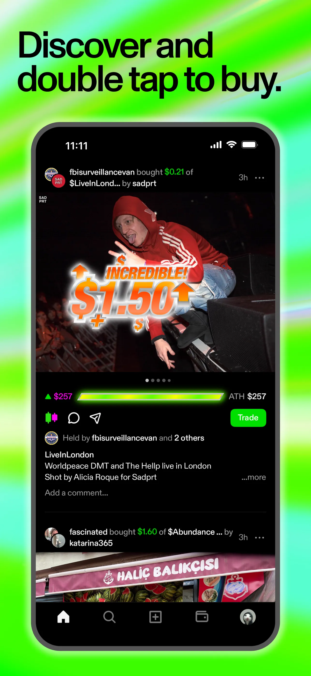 Zora iOS — Feed