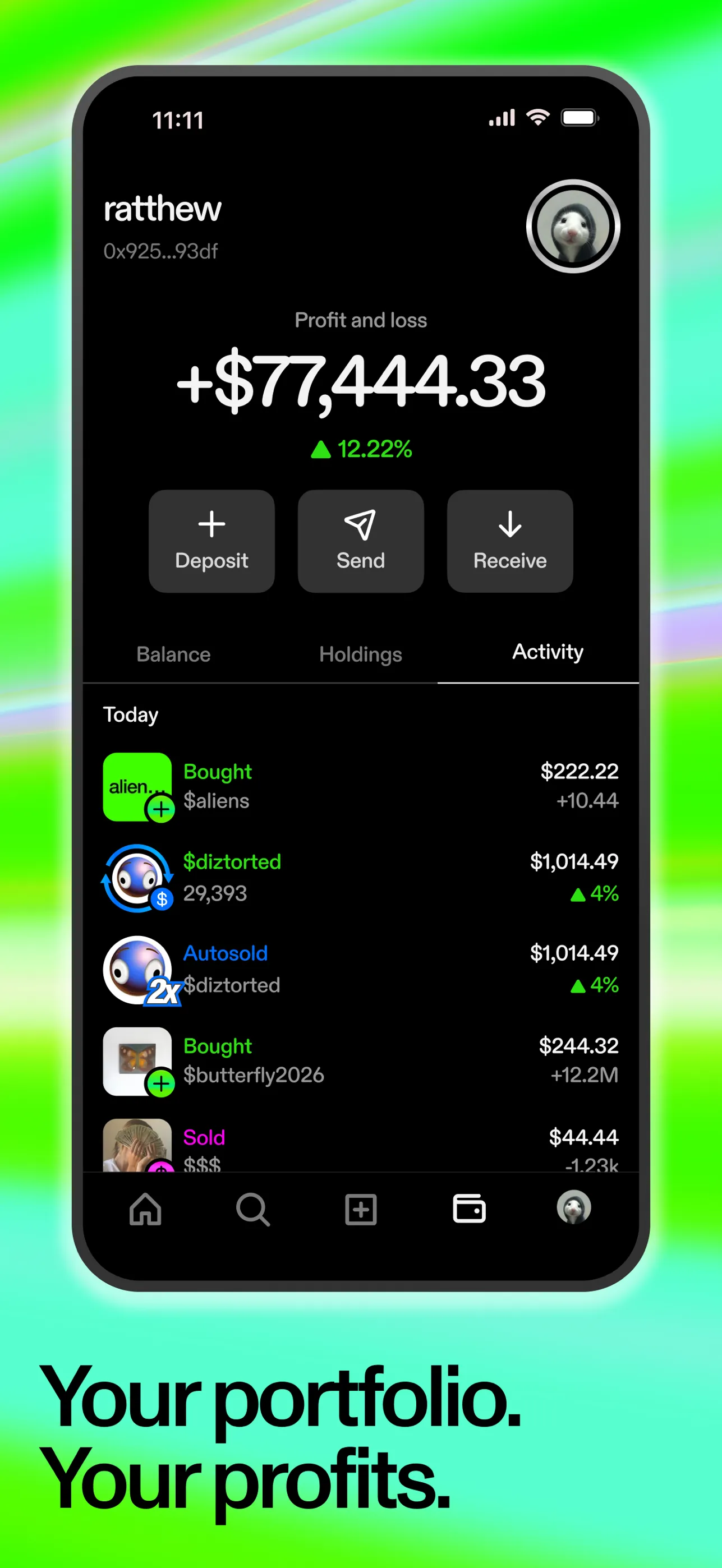 Zora iOS — Portfolio